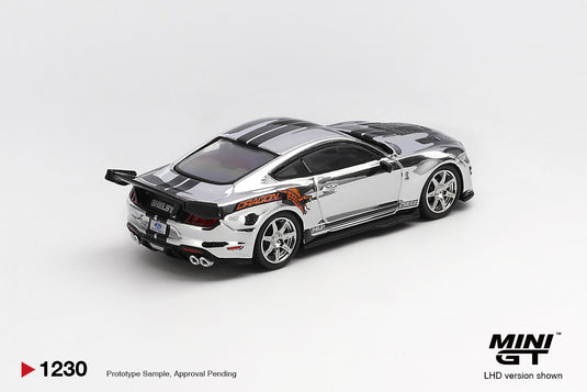 FORD SHELBY GT500 DRAGON SNAKE CONCEPT ARGENTÉ CHROME 2020 (LHD) MINI GT 1:64