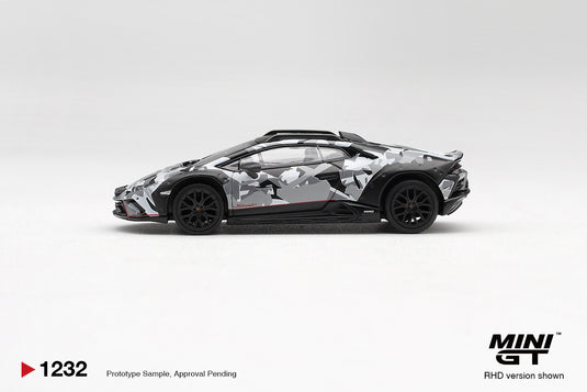 ‼️ÉDITION LIMITÉE‼️ LAMBORGHINI HURACAN STERRATO ALL TERRAIN ENSEMBLE DE 4 VOITURES 2025 MINI GT 1:64