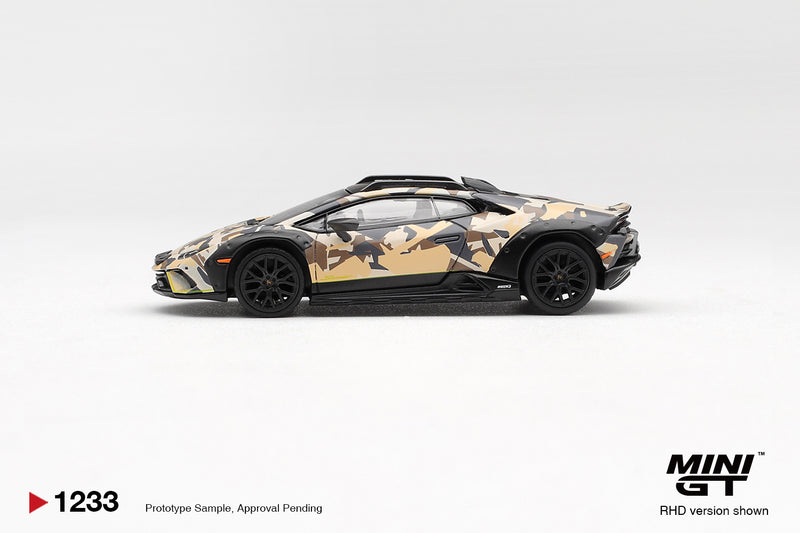 Chargez l'image dans la visionneuse de la galerie, ‼️ÉDITION LIMITÉE‼️ LAMBORGHINI HURACAN STERRATO ALL TERRAIN ENSEMBLE DE 4 VOITURES 2025 MINI GT 1:64
