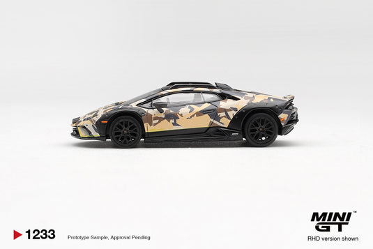 ‼️ÉDITION LIMITÉE‼️ LAMBORGHINI HURACAN STERRATO ALL TERRAIN ENSEMBLE DE 4 VOITURES 2025 MINI GT 1:64