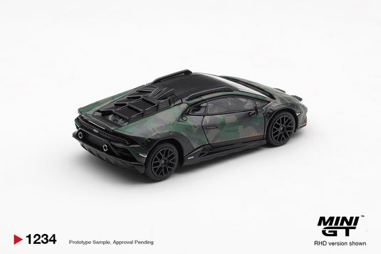 ‼️ÉDITION LIMITÉE‼️ LAMBORGHINI HURACAN STERRATO ALL TERRAIN ENSEMBLE DE 4 VOITURES 2025 MINI GT 1:64