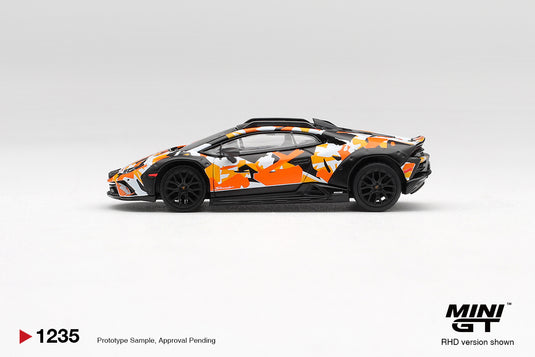 ‼️ÉDITION LIMITÉE‼️ LAMBORGHINI HURACAN STERRATO ALL TERRAIN ENSEMBLE DE 4 VOITURES 2025 MINI GT 1:64
