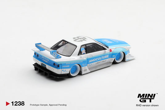 NISSAN SKYLINE GTR (R32) LBWK KAIDO WORKS AMOCULTURE 2026 MINI GT 1:64