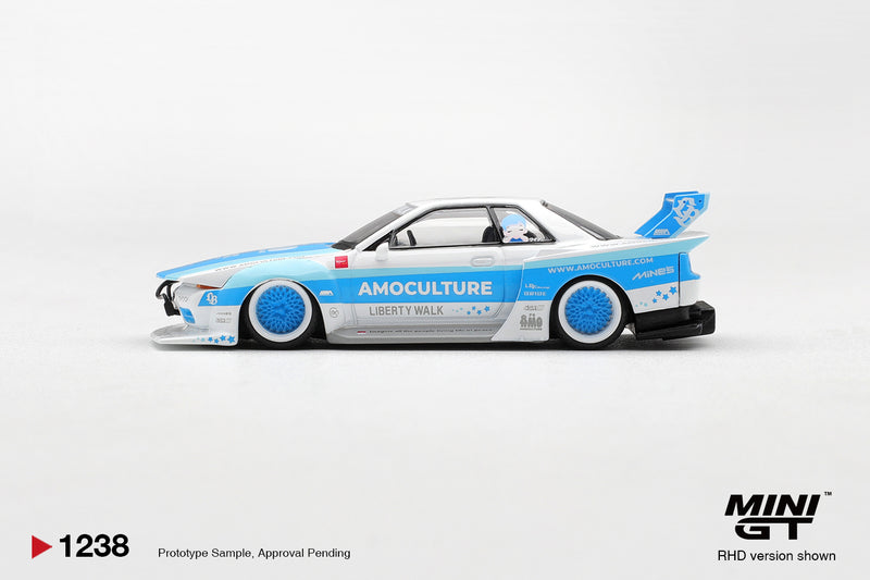 Load image into Gallery viewer, NISSAN SKYLINE GTR (R32) LBWK KAIDO WORKS AMOCULTURE 2026 MINI GT 1:64
