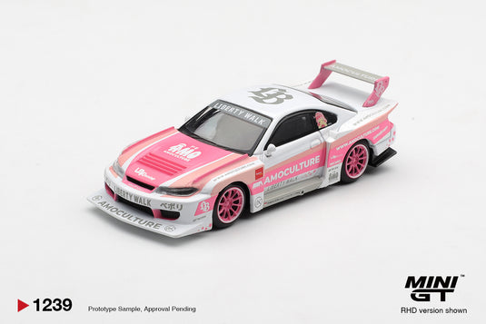 NISSAN SILVIA (S15) LB-SUPER SILHOUETTE AMOCULTURE 2026 MINI GT 1:64