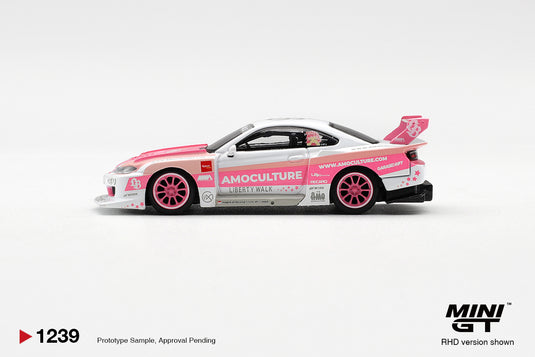 NISSAN SILVIA (S15) LB-SUPER SILHOUETTE AMOCULTURE 2026 MINI GT 1:64