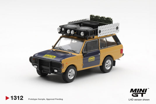 LAND ROVER RANGE ROVER CAMEL TROPHY SUMATRA H.FISCHER & W.BAYS SUMATRA 1981 MINI GT 1:64