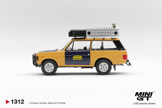 LAND ROVER RANGE ROVER CAMEL TROPHY SUMATRA H.FISCHER & W.BAYS SUMATRA 1981 MINI GT 1:64