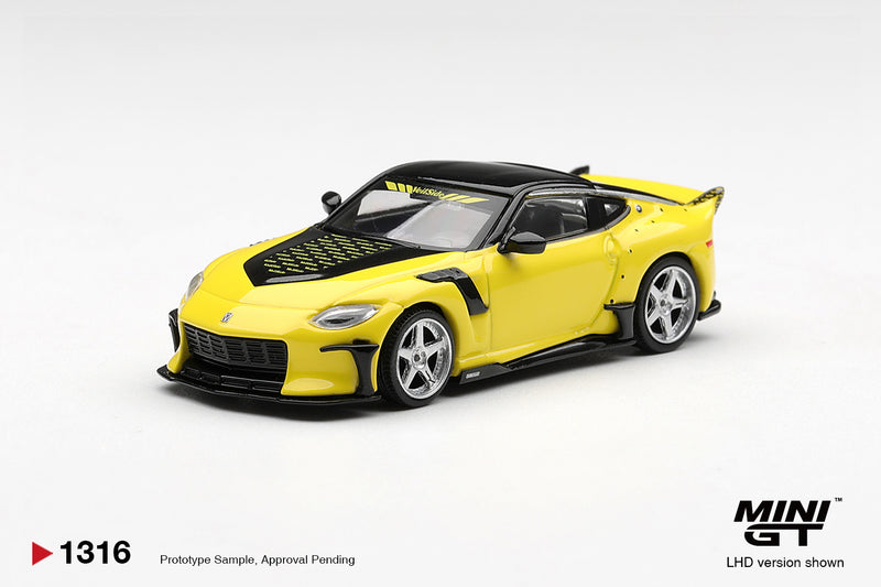 Chargez l'image dans la visionneuse de la galerie, NISSAN FFZ400 VEILSIDE IKAZUCHI JAUNE 2025 MINI GT 1:64
