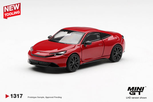 HONDA PRELUDE RALLYE RED 2025 MINI GT 1:64
