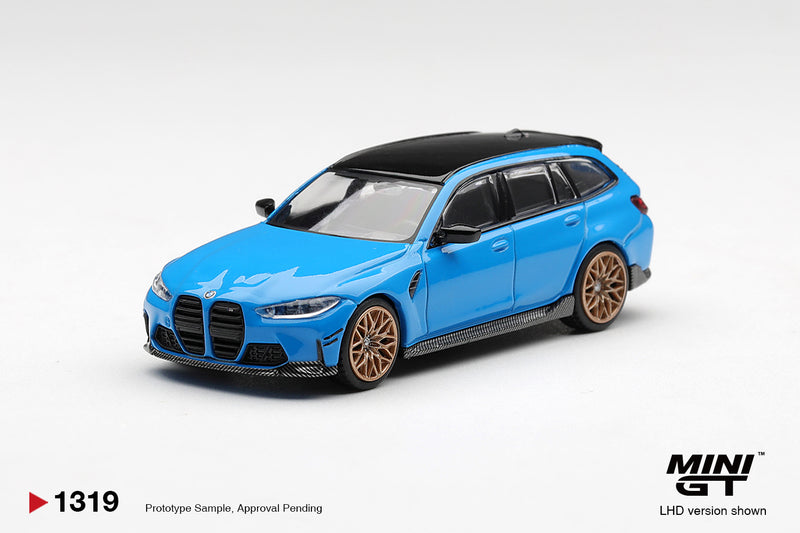 Load image into Gallery viewer, BMW M3 M PERFORMANCE TOURING RIVIERA BLUE 2025 MINI GT 1:64
