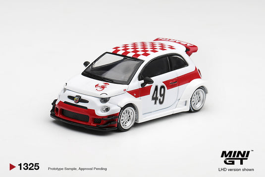 FIAT 595 ABARTH LB-WORKS X ABAS WORKS 1000 TC TRIBUTE 2026 MINI GT 1:64