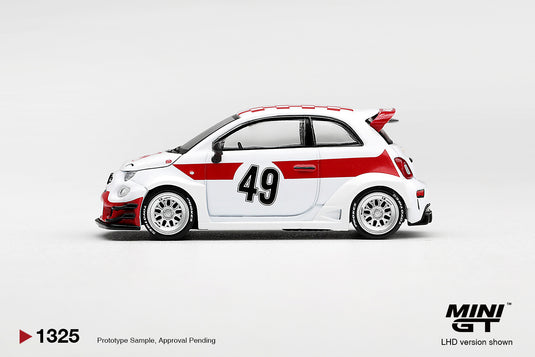 FIAT 595 ABARTH LB-WORKS X ABAS WORKS 1000 TC TRIBUTE 2026 MINI GT 1:64