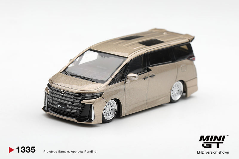 Load image into Gallery viewer, TOYOTA VELLFIRE 40 KUHL GOLD METALLIC 2026 MINI GT 1:64
