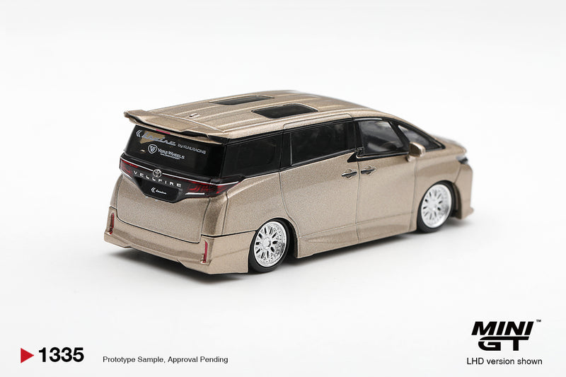 Load image into Gallery viewer, TOYOTA VELLFIRE 40 KUHL GOLD METALLIC 2026 MINI GT 1:64
