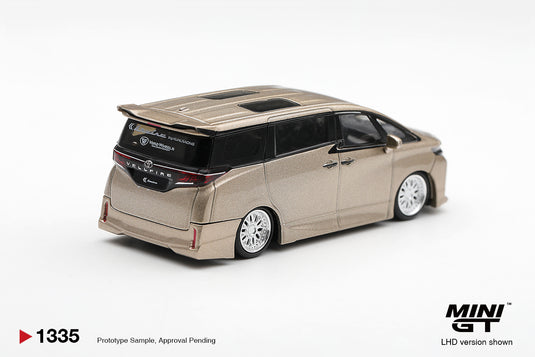 TOYOTA VELLFIRE 40 KUHL GOLD METALLIC 2026 MINI GT 1:64