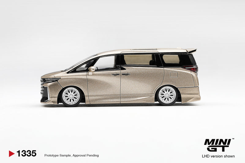 Load image into Gallery viewer, TOYOTA VELLFIRE 40 KUHL GOLD METALLIC 2026 MINI GT 1:64

