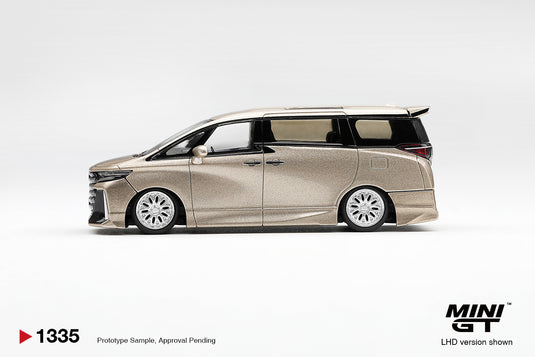 TOYOTA VELLFIRE 40 KUHL GOLD METALLIC 2026 MINI GT 1:64