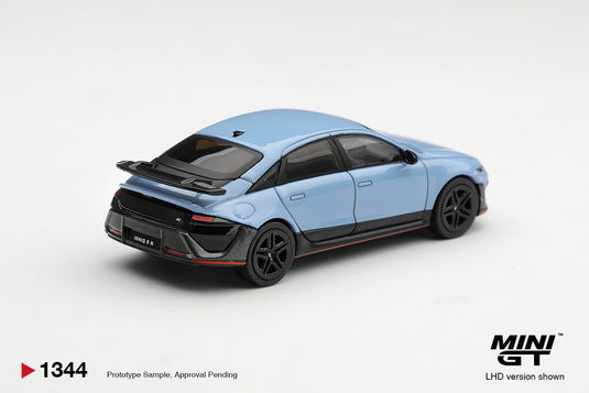 HYUNDAI IONIQ 6 N PERFORMANCE BLEU MINI GT 1:64