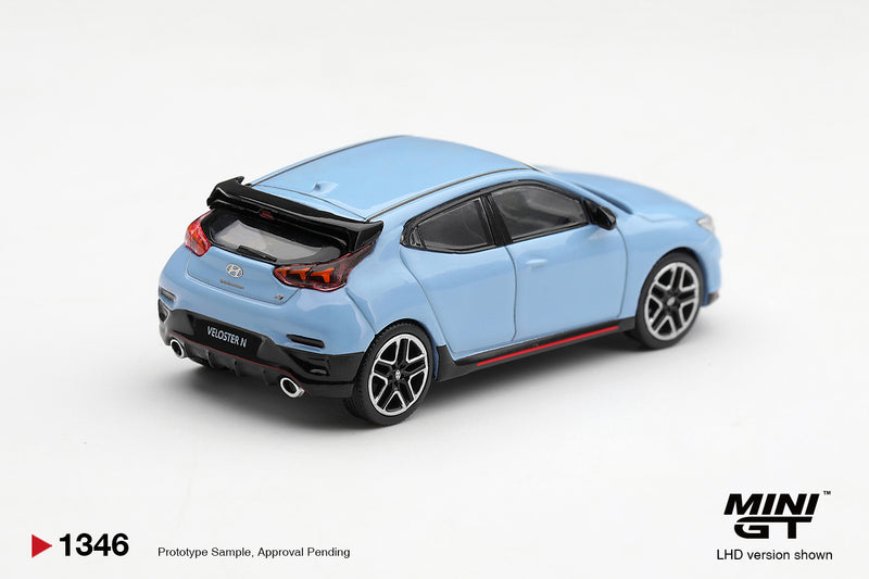 Chargez l'image dans la visionneuse de la galerie, HYUNDAI VELOSTER N PERFORMANCE BLEU MINI GT 1:64
