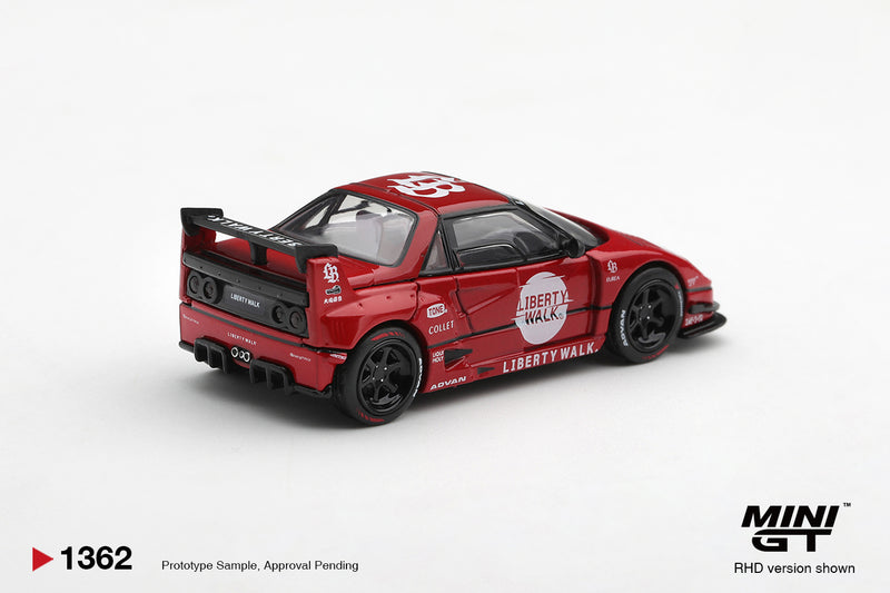 Chargez l'image dans la visionneuse de la galerie, MAZDA AZ-1 LIBERTY WALK LB40 HINOMARU ROUGE 2026 MINI GT 1:64
