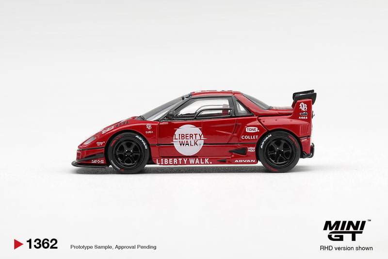 Chargez l'image dans la visionneuse de la galerie, MAZDA AZ-1 LIBERTY WALK LB40 HINOMARU ROUGE 2026 MINI GT 1:64
