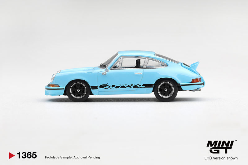 Chargez l'image dans la visionneuse de la galerie, PORSCHE 911 (911) CARRERA RS 2 7 GULF BLEU 1973 MINI GT 1:64
