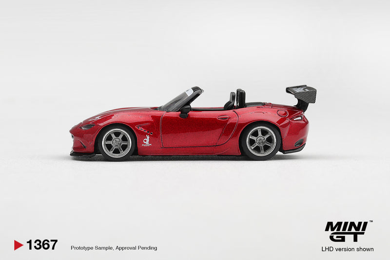 Chargez l'image dans la visionneuse de la galerie, MAZDA MX-5 (ND) PANDEM KODO ROUGE 2015 MINI GT 1:64
