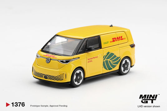 VOLKSWAGEN ID BUZZ DHL ÉLECTRIQUE 2025 MINI GT 1:64