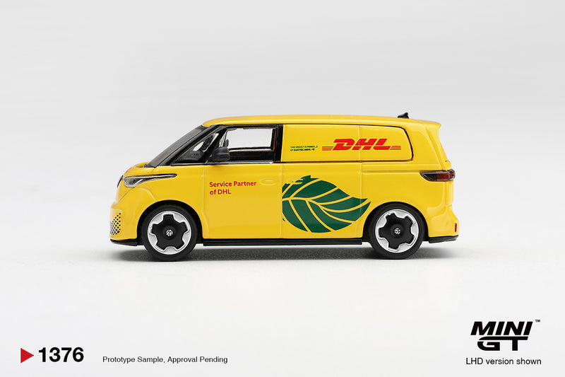 Chargez l'image dans la visionneuse de la galerie, VOLKSWAGEN ID BUZZ DHL ÉLECTRIQUE 2025 MINI GT 1:64
