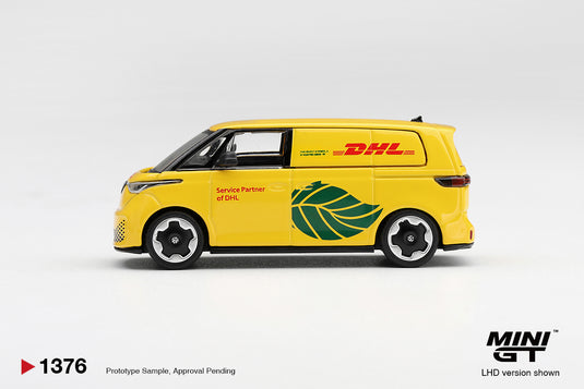 VOLKSWAGEN ID BUZZ DHL ÉLECTRIQUE 2025 MINI GT 1:64