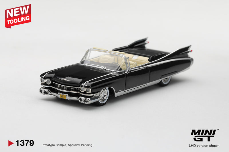 Chargez l'image dans la visionneuse de la galerie, CADILLAC ELDORADO BIARRITZ NOIR 1959 MINI GT 1:64
