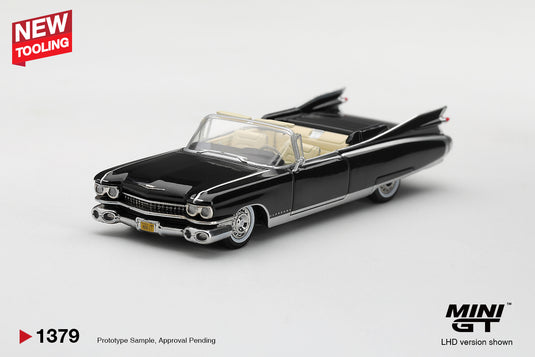 CADILLAC ELDORADO BIARRITZ NOIR 1959 MINI GT 1:64