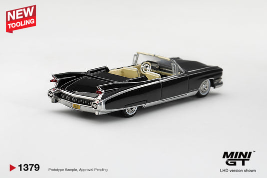 CADILLAC ELDORADO BIARRITZ NOIR 1959 MINI GT 1:64