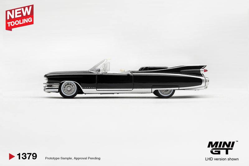 Chargez l'image dans la visionneuse de la galerie, CADILLAC ELDORADO BIARRITZ NOIR 1959 MINI GT 1:64
