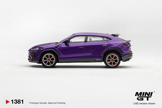 LAMBORGHINI URUS PERFORMANCE VIOLET PASIFAE 2023 MINI GT 1:64