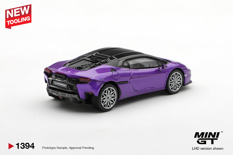 Chargez l'image dans la visionneuse de la galerie, LAMBORGHINI TEMERARIO VIOLET PASIFAE 2026 MINI GT 1:64
