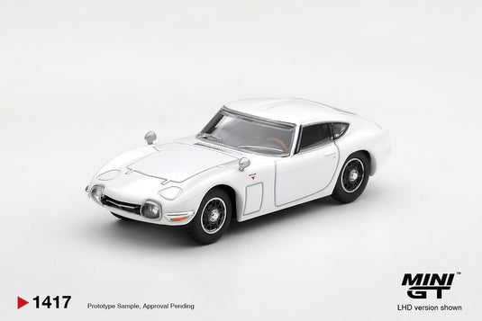 TOYOTA 2000GT PEGASUS WIT 1967 MINI GT 1:64