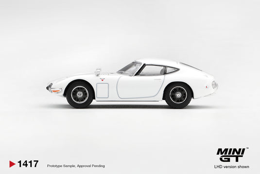 TOYOTA 2000GT PEGASUS WIT 1967 MINI GT 1:64