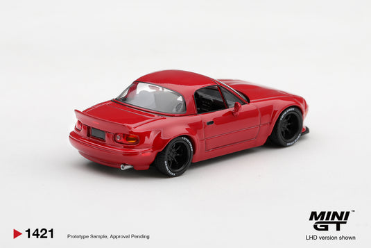 MAZDA MX-5 (NA) PANDEM CLASSIC RED 2021 MINI GT 1:64