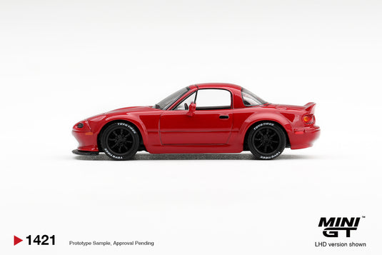 MAZDA MX-5 (NA) PANDEM CLASSIC RED 2021 MINI GT 1:64
