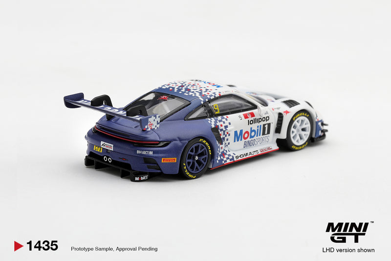 Laad de afbeelding in de Gallery-viewer, PORSCHE 911 (992) GT3 R #9 BINGO RACING WITH LM CORSA JAPAN CUP SUGO 2026 ‼️ENKEL BLISTERVERPAKKING‼️ MINI GT 1:64
