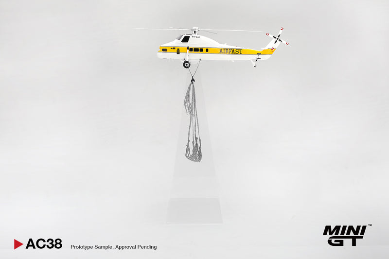 Chargez l'image dans la visionneuse de la galerie, HÉLICOPTÈRE SIKORSKY S58T CAMEL TROPHY 1985 MINI GT 1:64
