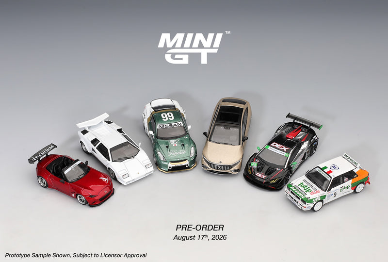 Chargez l'image dans la visionneuse de la galerie, LAMBORGHINI COUNTACH LP500S BLANC 1982 MINI GT 1:64
