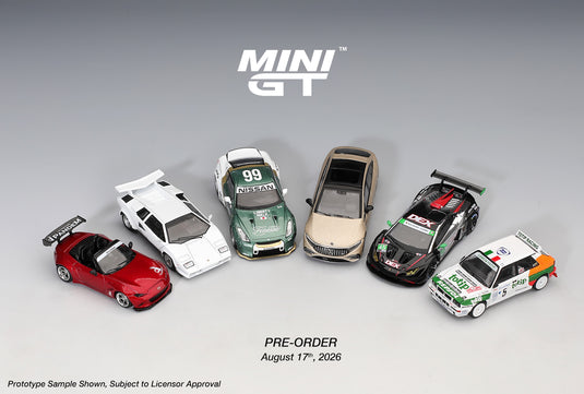 LAMBORGHINI COUNTACH LP500S BLANC 1982 MINI GT 1:64