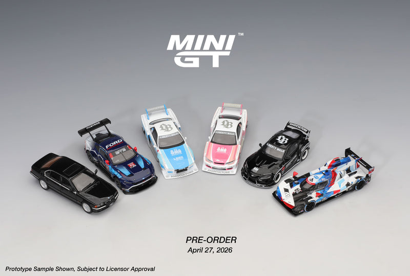 Chargez l'image dans la visionneuse de la galerie, NISSAN SILVIA (S15) LB-SUPER SILHOUETTE AMOCULTURE 2026 MINI GT 1:64

