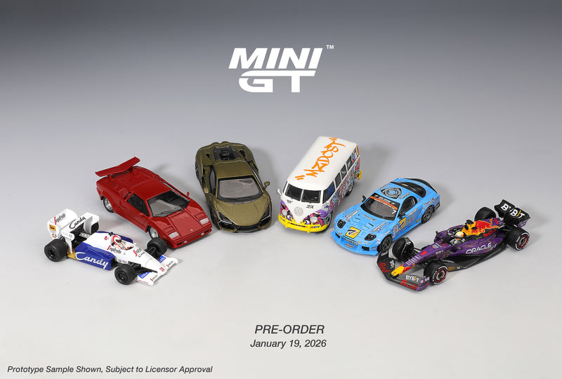 Load image into Gallery viewer, Lamborghini REVUELTO MAT GREEN 2023 (LHD) MINI GT 1:64
