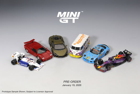 Lamborghini REVUELTO MAT GREEN 2023 (LHD) MINI GT 1:64