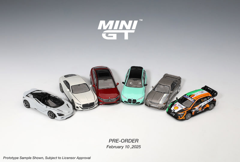 Load image into Gallery viewer, Mercedes-Benz EQS 580 4MATIC RED METALLIC 2024 (LHD) MINI GT 1:64
