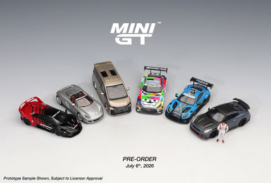 MERCEDES-BENZ AMG GT3 888 MERCEDES-AMG TEAM GMR MEGUIARS BATHURST 12 HOUR 2025 MINI GT 1:64